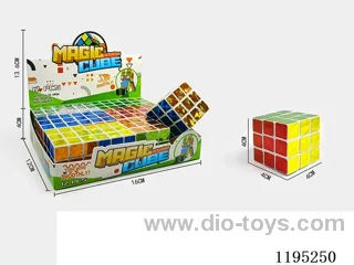 4CM Laser Labeled Third Order Rubik's Cube