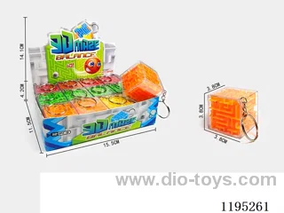 3.8CM Keychain Ball Maze