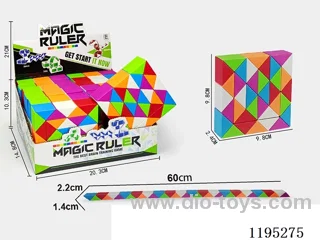 36 Colorful Rubik's Cubes