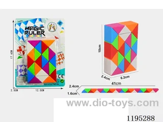 24 Sections Color Ruler