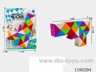 24 Pistol Ruler with Colorful Pistols