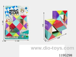 24 pieces of macaroon diagonal magic ruler