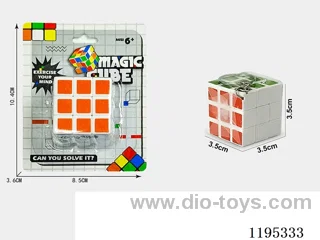 3.5CM Keychain Third Order Rubik's Cube