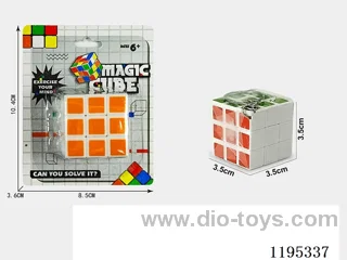 3.5CM Keychain Third Order Rubik's Cube