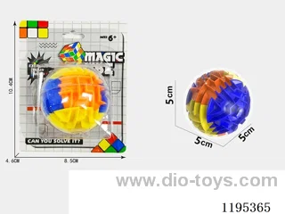 5CM ball 3D maze with colorful 3D maze