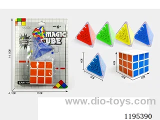 4CM White Stickers Triangle 3D Maze