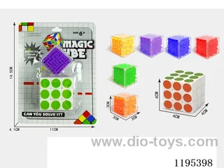 4CM White Sticker Dots 3D Maze