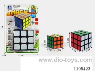 5.6CM black background heat transfer combination 3.5CM Rubik's Cube