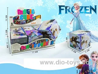 5.6CM Rubik's Cube UV Printing Frozen