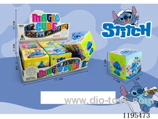 5.6CM Rubik's Cube UV printing Stitch