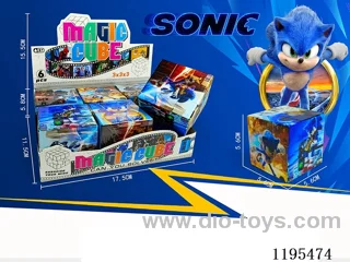 5.6CM Rubik's Cube UV Printing Sonic