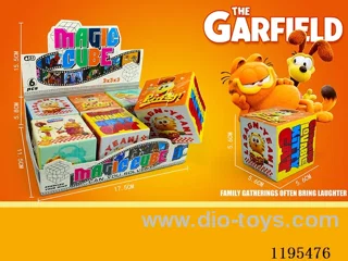 5.6CM Rubik's Cube UV Printing New Garfield