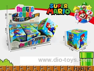 5.6CM Magic Cube UV printing Mario