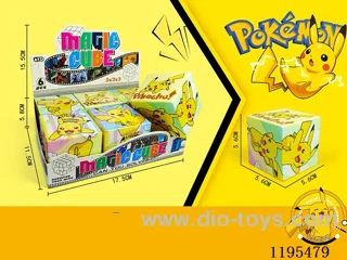 5.6CM Rubik's Cube UV Printing Pikachu