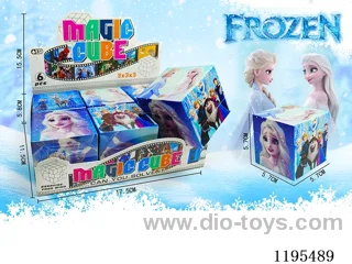 5.7CM Rubik's Cube UV printing Frozen