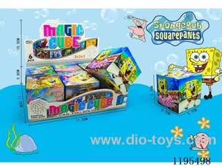 5.7CM Rubik's Cube UV printing SpongeBob SquarePants
