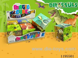 5.7CM Rubik's Cube UV Printing Dinosaur