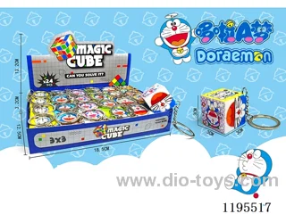 3CM 2nd order Rubik's Cube UV print Tinkerbell with keychain 24PCS