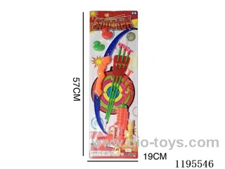 Bow and arrow soft bullet gun