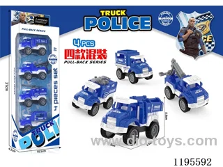 Jai-Alai police car 4pcs