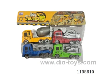 Pull Back Construction Vehicle