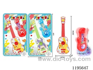 Patrón 3D Ukulele + pequeña guitarra