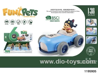 1:36 Alloy pull back car W L/M