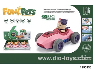 1:36 Alloy pull back car W L/M