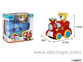 Electric Bear Locomotive (Lights Train Sounds)
