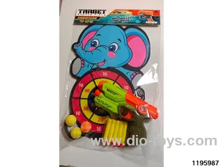 Target + softball gun