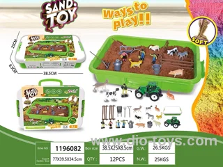 1500g farmer space sand sensory box