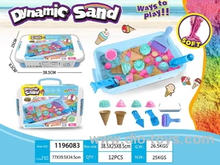 1500g ice cream space sand sensory box
