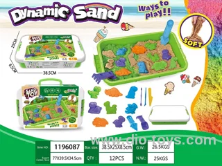 1500g dinosaur space sand sensory box
