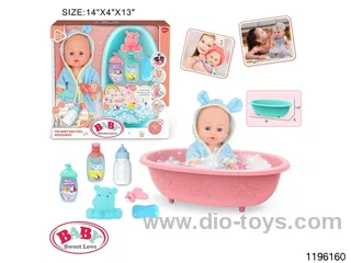 12 inch Fixed Eye Doll Set with IC