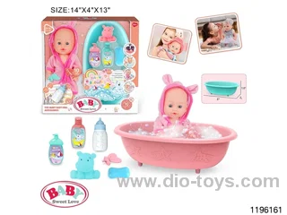 12 inch Fixed Eye Doll Set with IC
