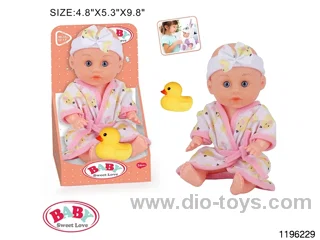 12 inch Fixed Eye Doll Set