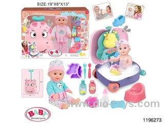 12 inch Doll Play Trolley Set