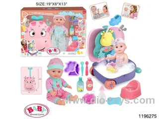 12 inch Doll Play Trolley Set