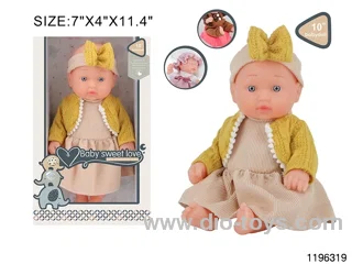 10 inch newborn baby set