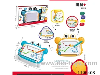 Crab Desktop Drawing Board with Feet Yellow/Blue 2 Color Mixed Pack