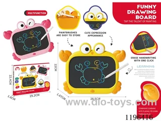 LCD drawing board crab 2 color mixing
