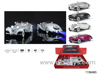 1:24 alloy pull back car