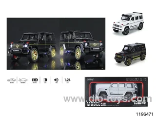 1:24 alloy pull back car