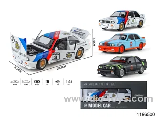 1:24 alloy pull back car