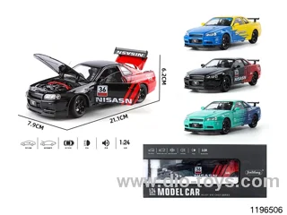 1:24 alloy pull back car