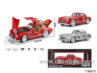 1:24 alloy pull back car