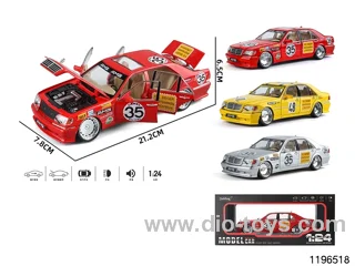 1:24 alloy pull back car