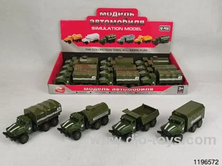 1:43 alloy pull back car