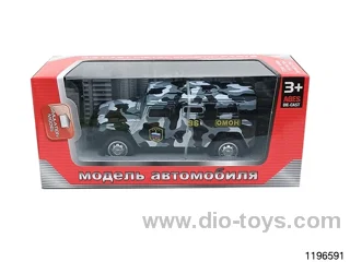 1:43 alloy pull back car