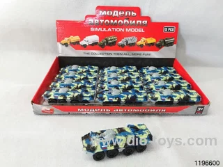1:43 alloy pull back car